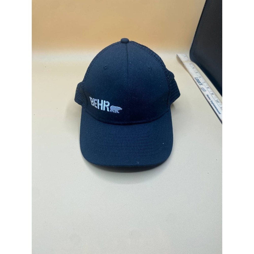 BEHR Paint White Strapback Embroidered Snapback Hat One Size Home Depot